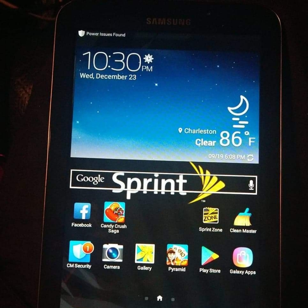 Samsung galaxy tablet